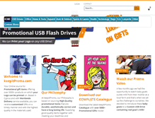 Tablet Screenshot of keepitpromo.com